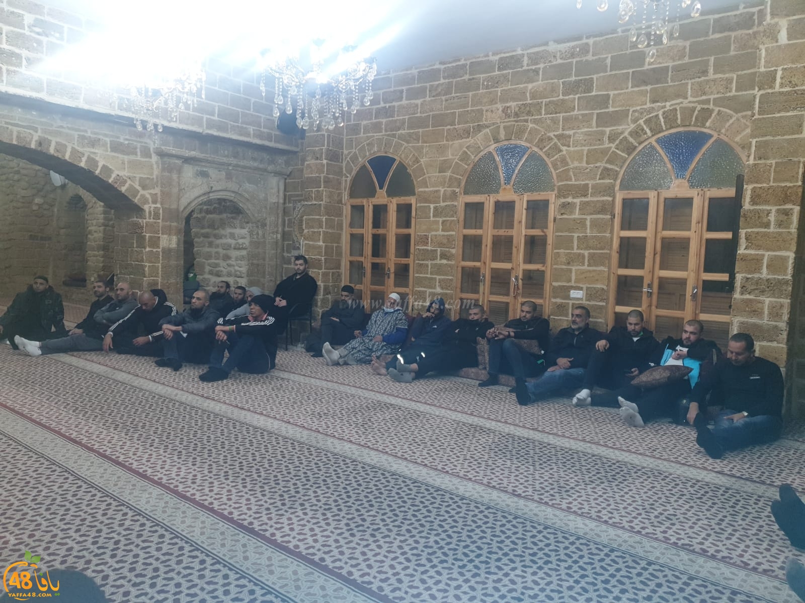  فيديو: مشاركة واسعة في درس معاً ندعو الى الله في مسجد البحر 